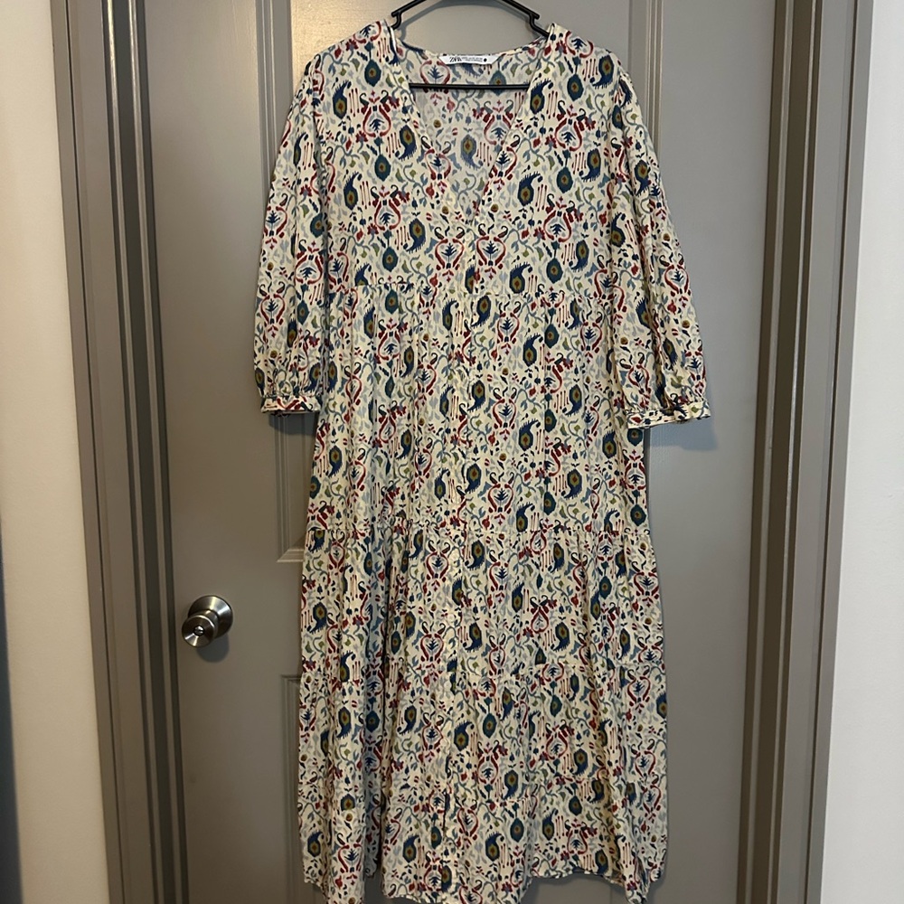 •Zara Boho Dress• - Picture 3 of 4